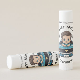 Classic Race Car Baby Boy Cruisin' In Shower Lip Balm