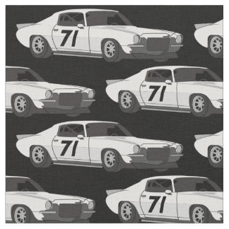 Classic Race Car Fabric