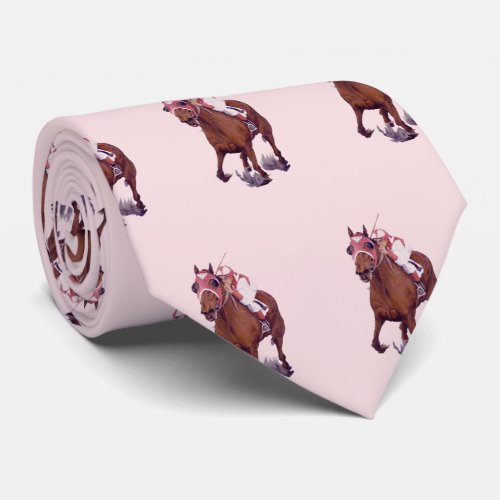 Classic Race Horse Thoroughbred Neck Tie