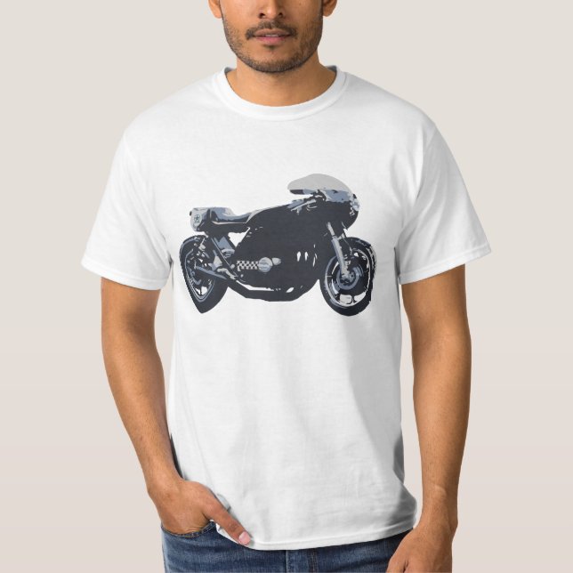Classic Racing Motorcycle T-Shirt (Front)