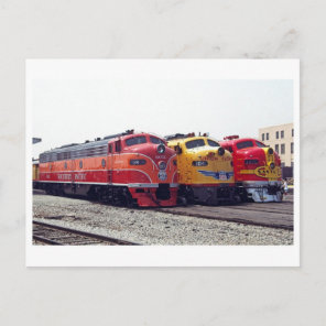 Classic Railroad Postcard