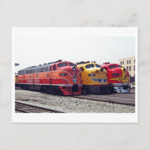 Classic Railroad Postcard