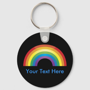 Classic Rainbow Keychains - Custom Personalized