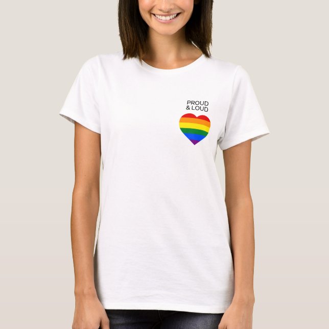 Classic Rainbow Pride Tee (Front)