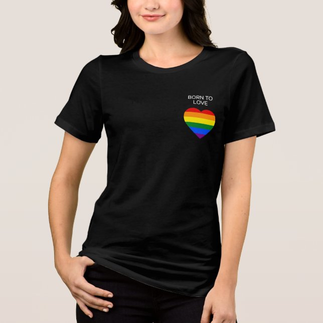 Classic Rainbow Pride Tee (Front)