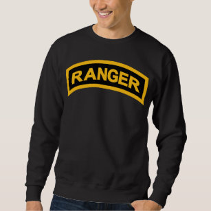 US Army Ranger Yellow Tab Vintage Airborne Veteran Soldier Sweatshirt