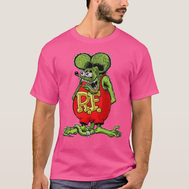 Classic rat fink hot rod racing  T-Shirt (Front)