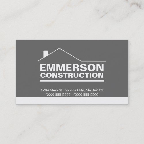 Classic Realtor_Construction_Handyman 2e Business Card