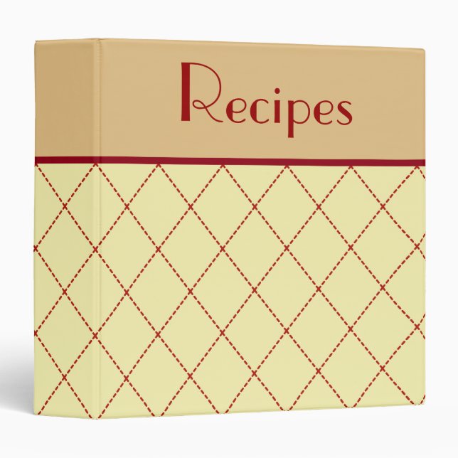Classic Recipe Binder (Front/Spine)