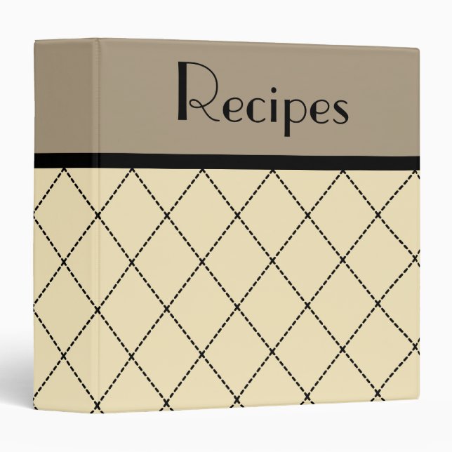 Classic Recipe Binder (Front/Spine)