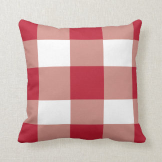 Classic Red Buffalo check Throw Pillow