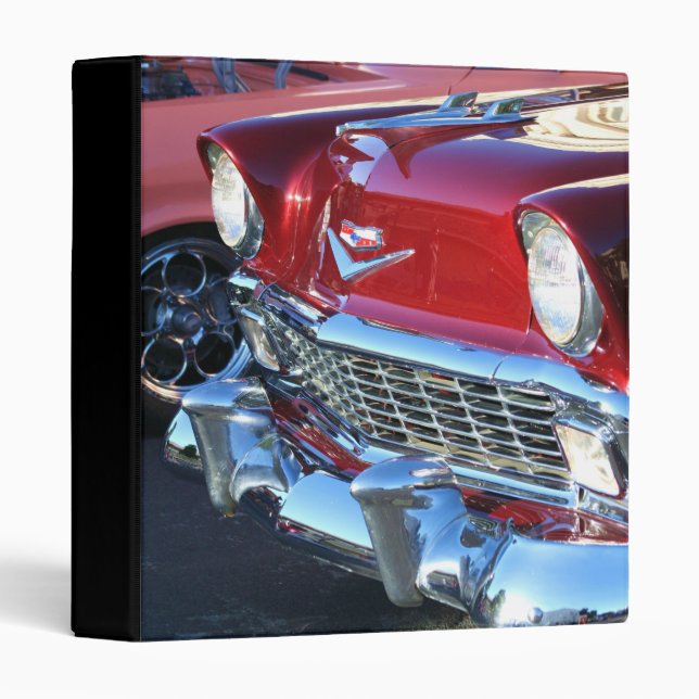 classic red car binder (Front/Spine)