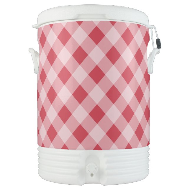 Classic Red Gingham Cooler Gift (Front)