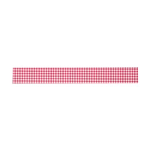 Classic Red Gingham Country Pattern Invitation Belly Band