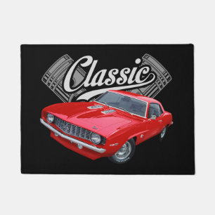 Classic Red Muscle Doormat