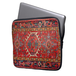 Classic Red Oriental Persian Rug  Laptop Sleeve