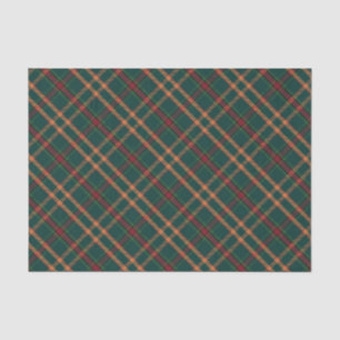 Classic Red Plaid Christmas Tissue Paper