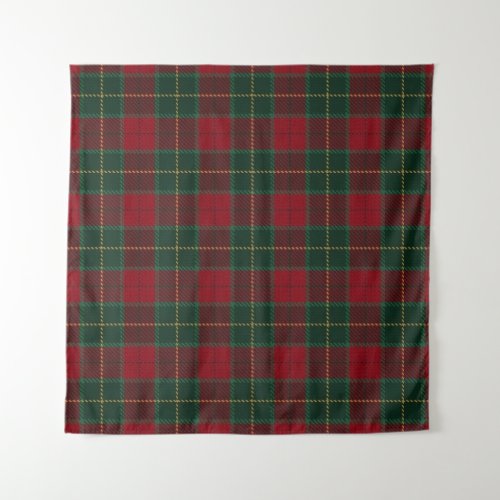 Classic Red Plaid Design Backdrop