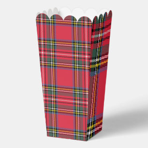 Classic Red Plaid Favor Boxes