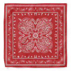 Classic Red Red Bandana