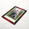 Classic Red Tartan + Gold Foil Holiday Photo Card