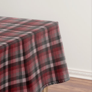 Classic red Tartan Plaid.  Tablecloth