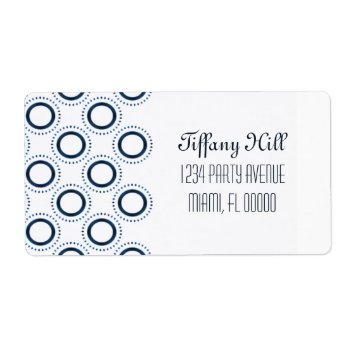 Classic Refinement Shipping Labels by Superstarbing at Zazzle