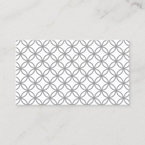 CLASSIC REGENCY GRAY/WHITE BUSINESS CARDS