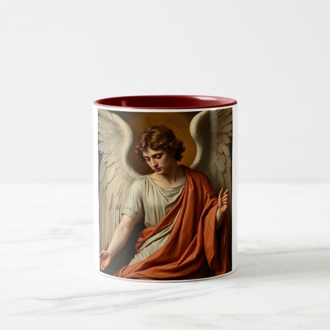 Classic Renaissance Angel Coffee Mug (Center)