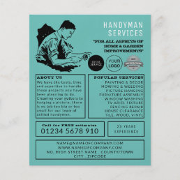 Classic Repairman, Handyman Advertising Flyer