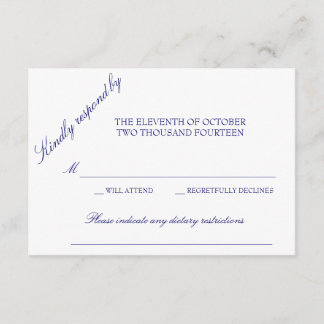 Classic Response Card