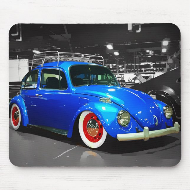 Classic RestoMod Beetle Mouspad Mouse Pad (Front)