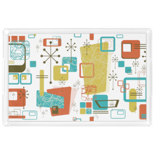 Classic Retro Acrylic Tray