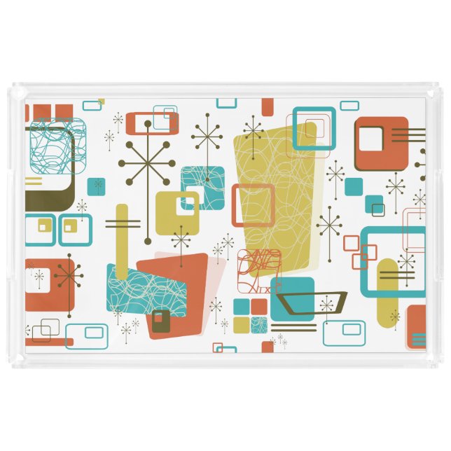 Classic Retro Acrylic Tray (Front)