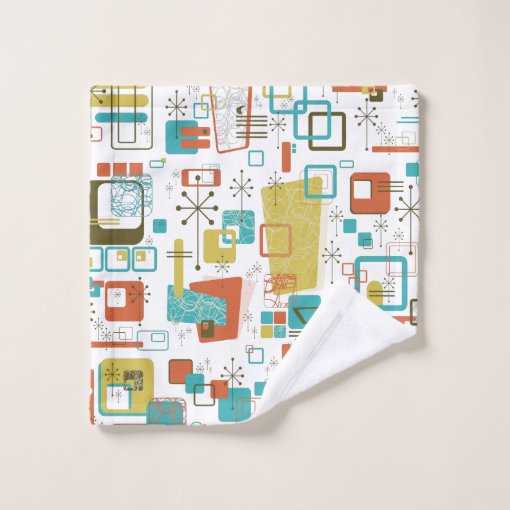 Classic Retro Bath Towel Set Zazzle