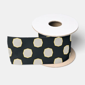 Classic Retro Black Polka Dot Satin Ribbon
