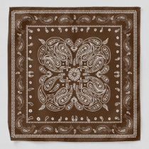 Classic Retro Brown Bandana