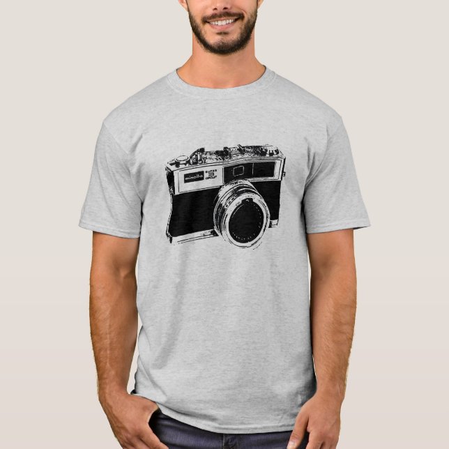 Classic Retro Camera T-shirt (Front)