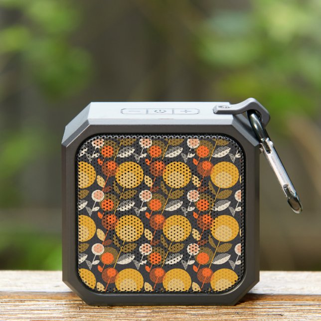 Classic Retro Floral Pattern Bluetooth Speaker (Insitu(Outdoor))
