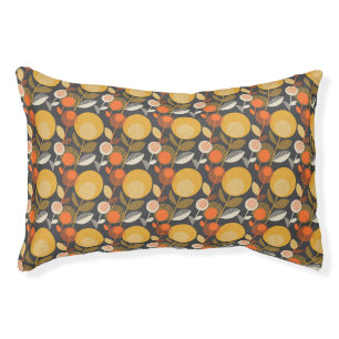 Classic Retro Floral Pattern Pet Bed