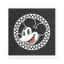 Classic Retro Mickey Mouse Checkered Napkins