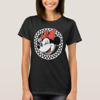 Classic Retro Minnie Mouse Checkered