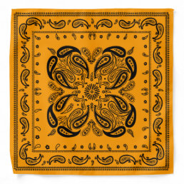 Classic Retro Orange  Bandana