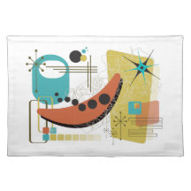 Classic Retro Redux Cloth Placemat