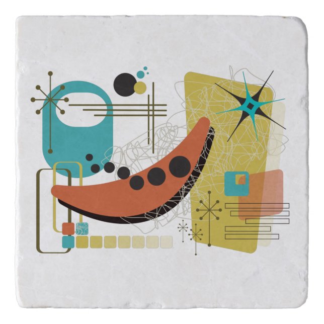 Classic Retro Redux Trivet (Front)