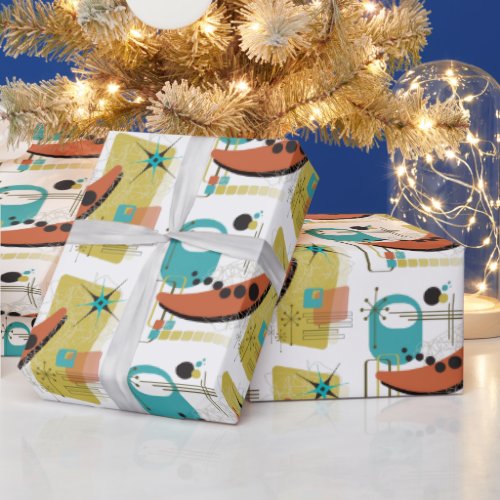 Classic Retro Redux Wrapping Paper