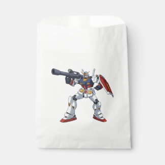 Classic Retro RX-78-2 Gundam Mecha Anime Illustrat Favor Bag