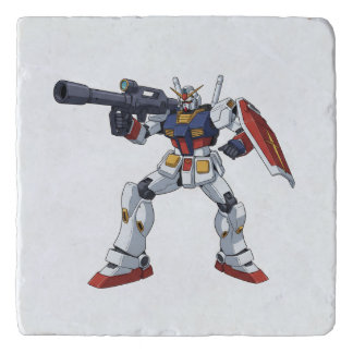 Classic Retro RX-78-2 Gundam Mecha Anime Illustrat Trivet