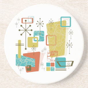 Classic Retro Sandstone Coaster