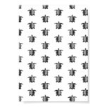 Classic Retro Sea Turtles Art Pattern Ocean Themed Poster